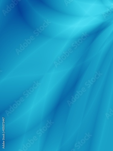 Cool blue gradient abstract background with flowing lines