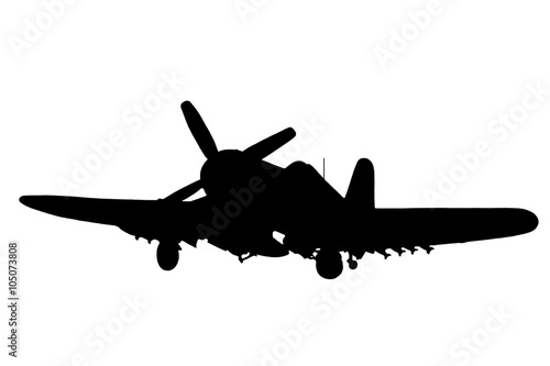 Fighter Plane Silhouette