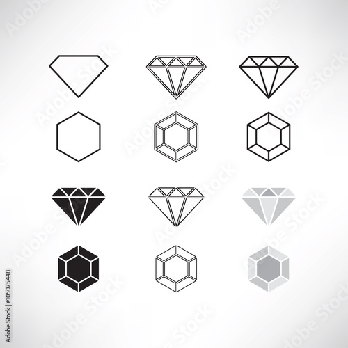Diamond Icon Set