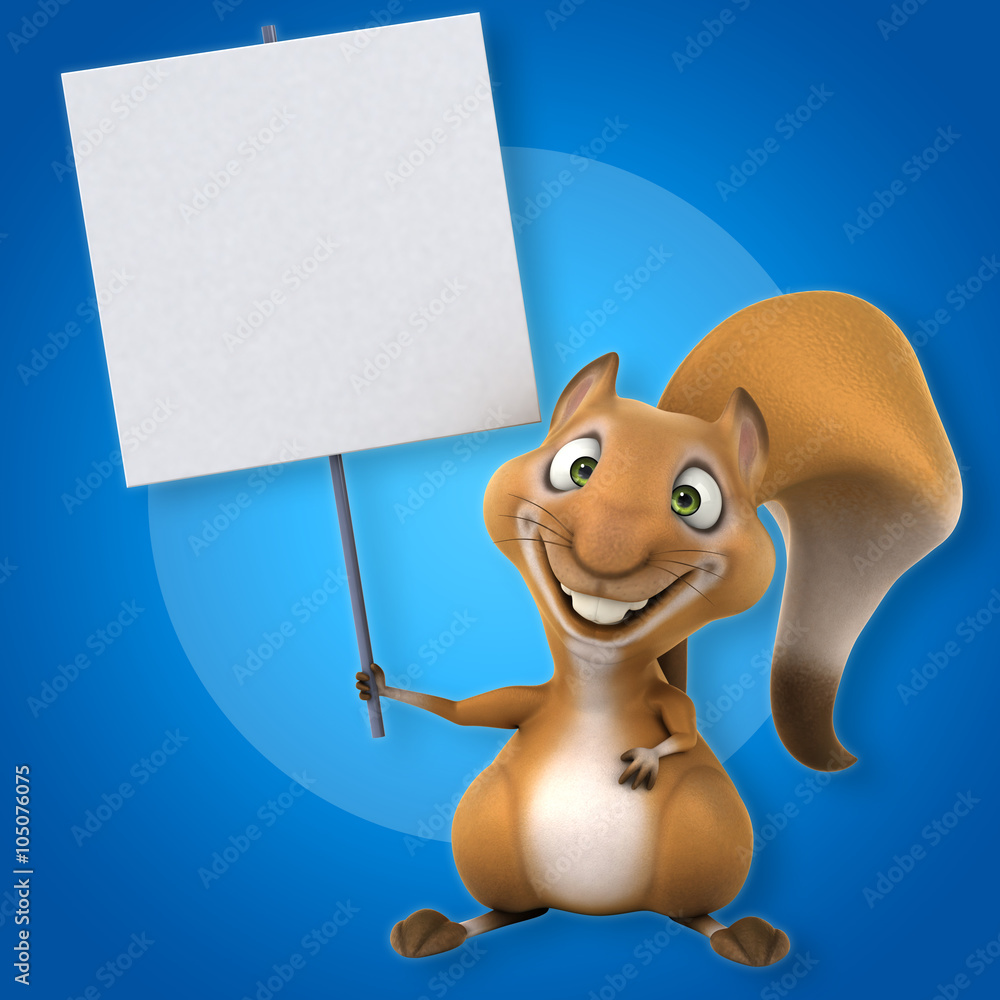 Obraz premium Fun squirrel