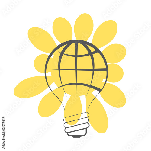 Planet light bulb