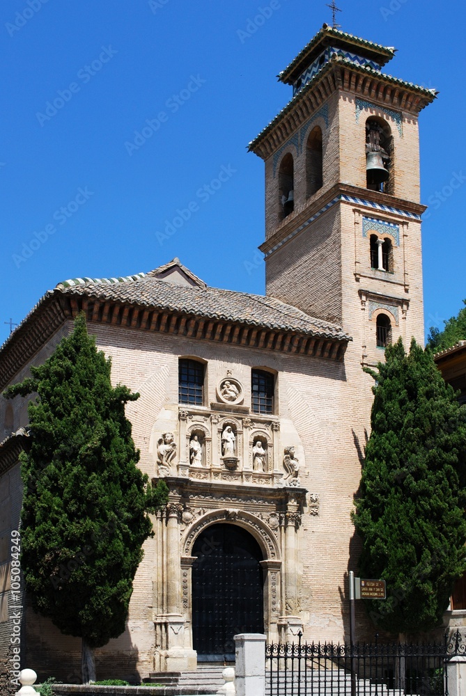 Santa Ana church, Granada.