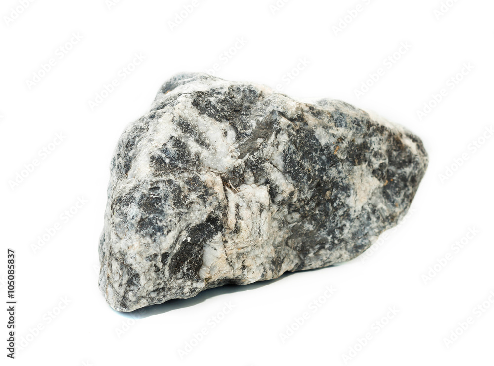 Stones isolated on white Stones isolated on white