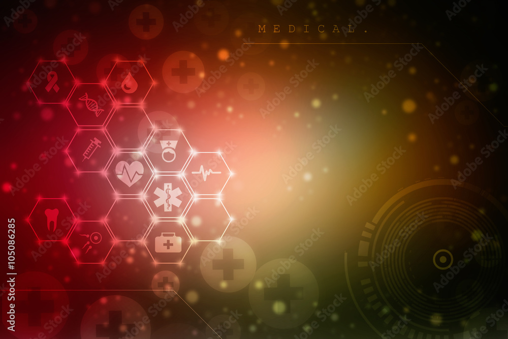 Abstract medical background Abstract medical background