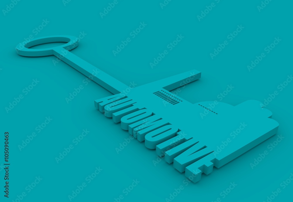illustration concept, hand holding a key of automotive illustration concept, hand holding a key of automotive