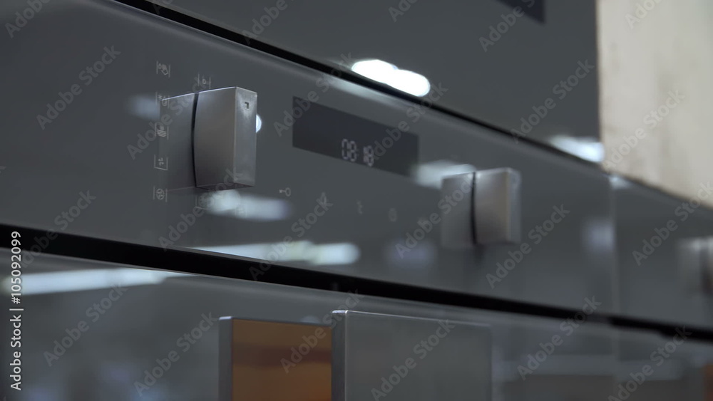 Buttons on a microwave Buttons on a microwave