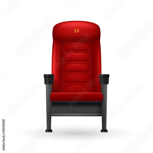Cinema Seat Illustration 