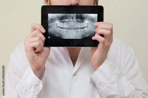 x ray tablet dental