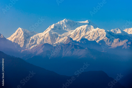 Kangchenjunga mountain view © saiko3p