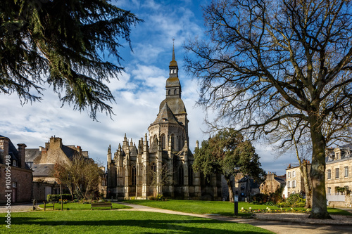Dinan, Basilique Saint-Sauveur, Bretagne 