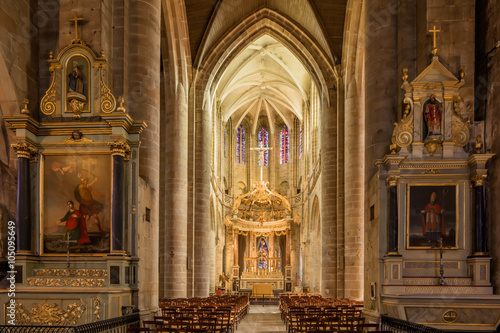 Dinan, Basilique Saint-Sauveur, Bretagne 