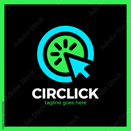 Circle Arrow Click Logo