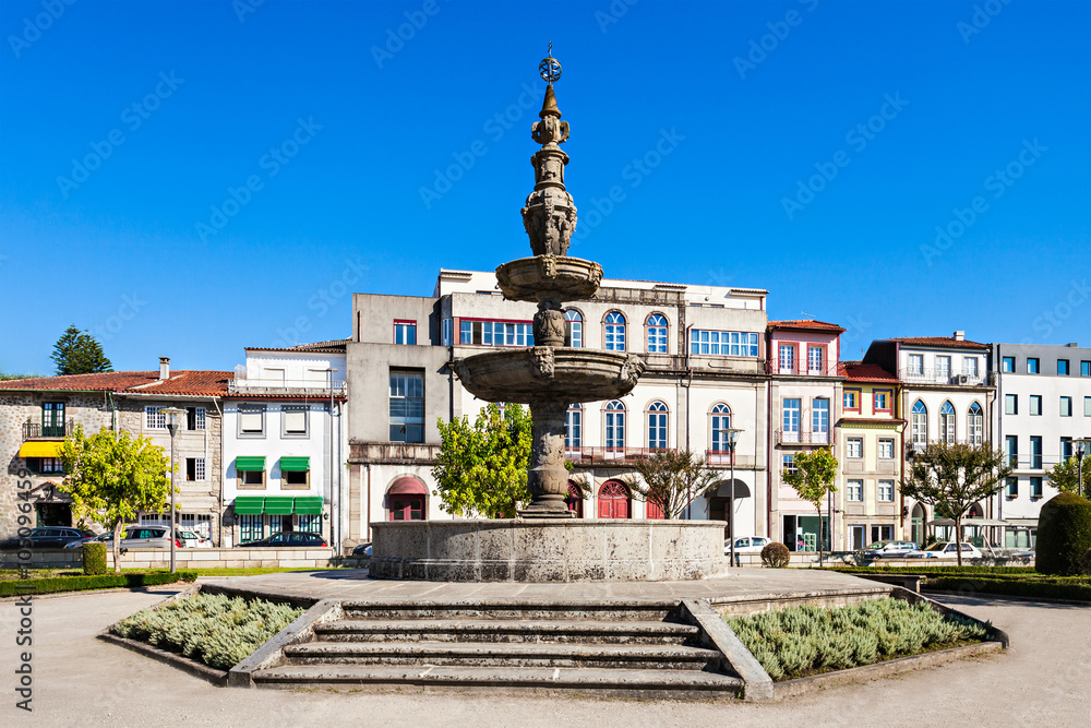 Naklejka premium Fountain in Braga