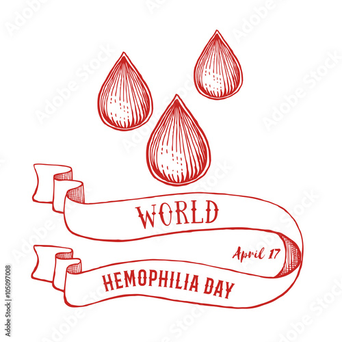 World hemophilia day poster
