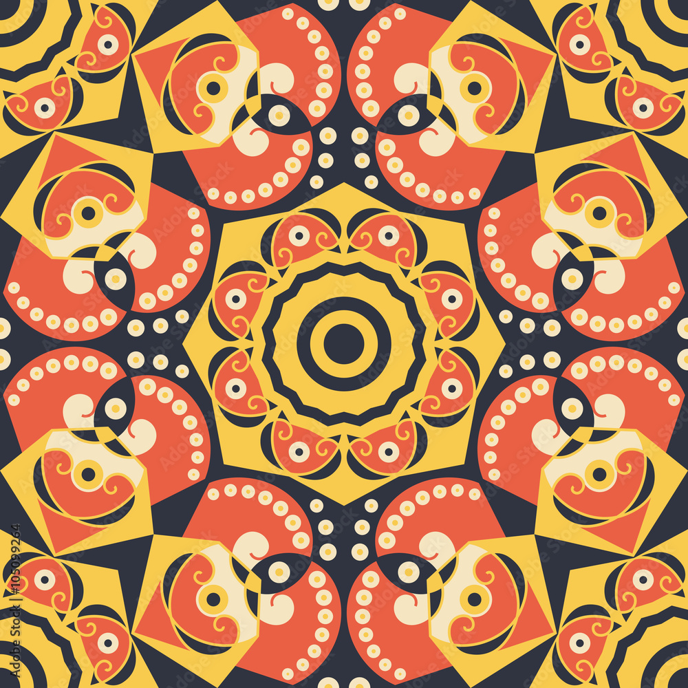 Fototapeta premium Abstract patterned background