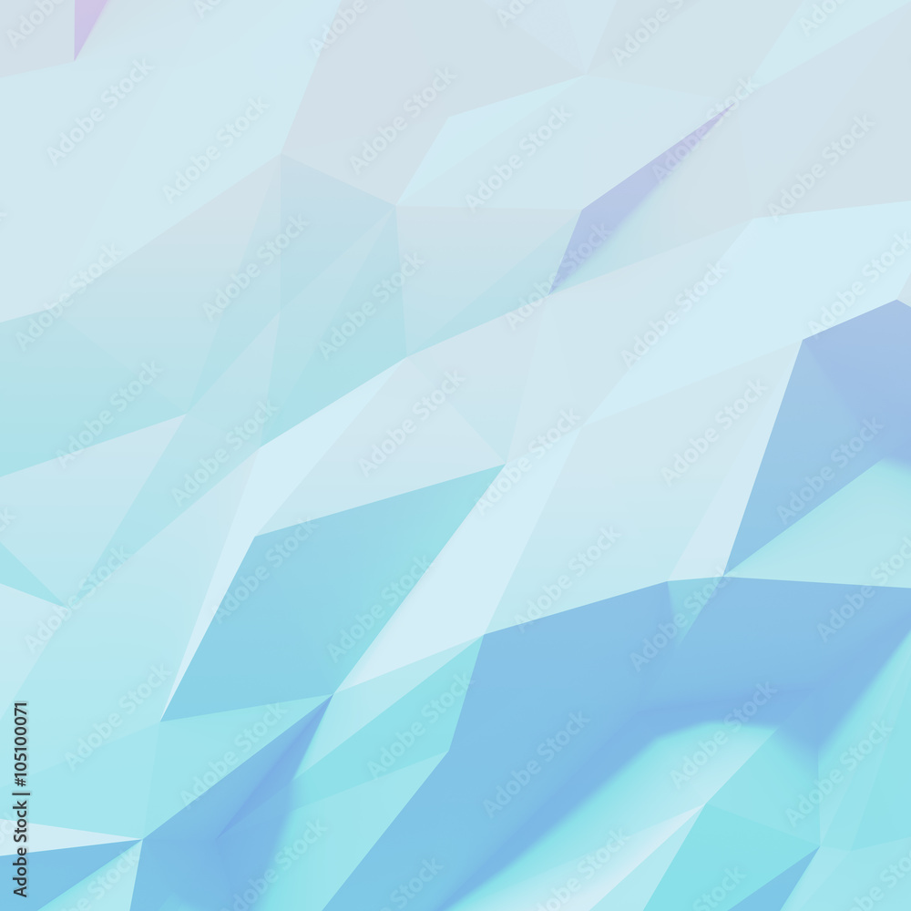 Fototapeta premium Geometric paper background texture with subtle colors. Blues.