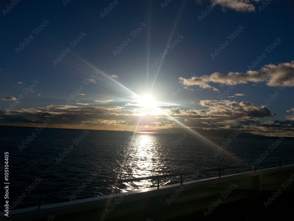 Hawaii Beautiful Sunset