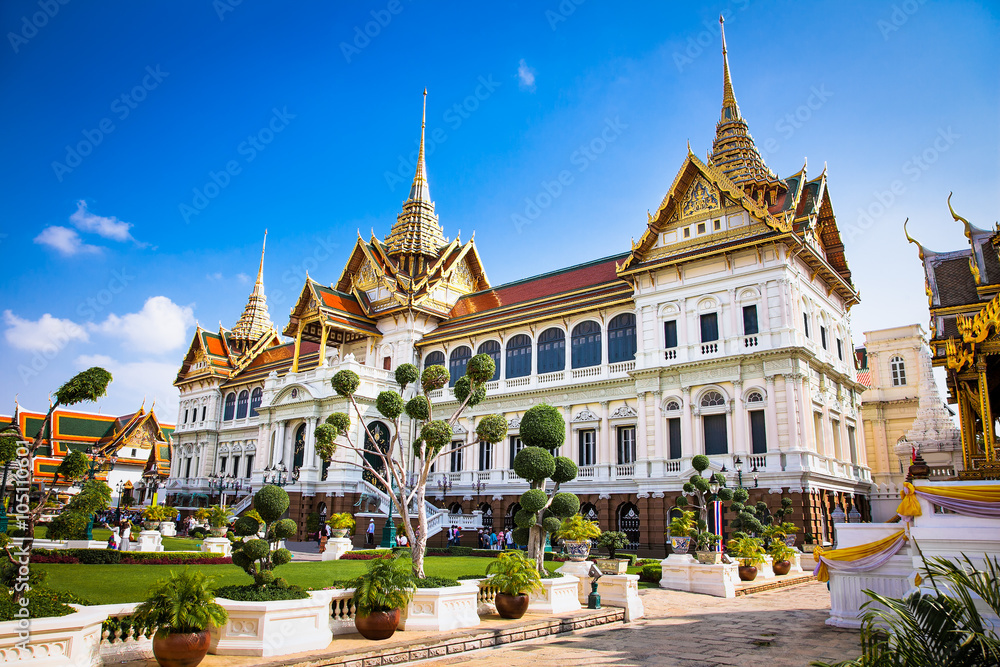 Obraz premium Wielki Pałac w Phra Nakhon, Bangkok, Tajlandia.
