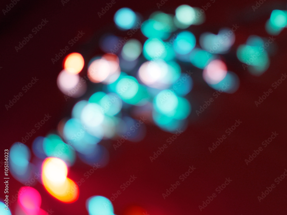 Fototapeta premium Teal Bokeh Background
