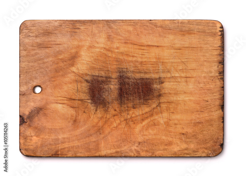 Old wood cutting board