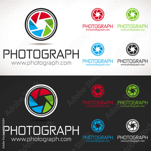 logo photographe caméra optique