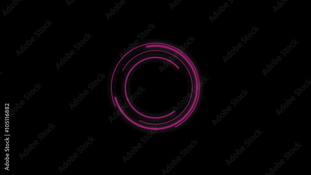 Buffering Icon, Rotierende Kreise Buffering Icon, Rotierende Kreise