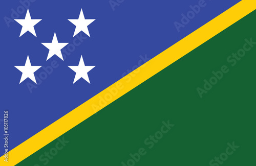 Solomon Islands flag.