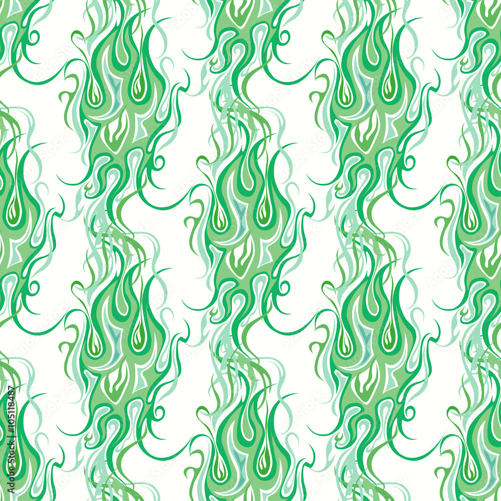 Fototapeta premium Fur forest pattern