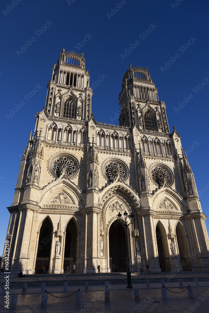 Cathedral of Orleans, Indre-et-Loire, Centre-Val de Loire, Franc