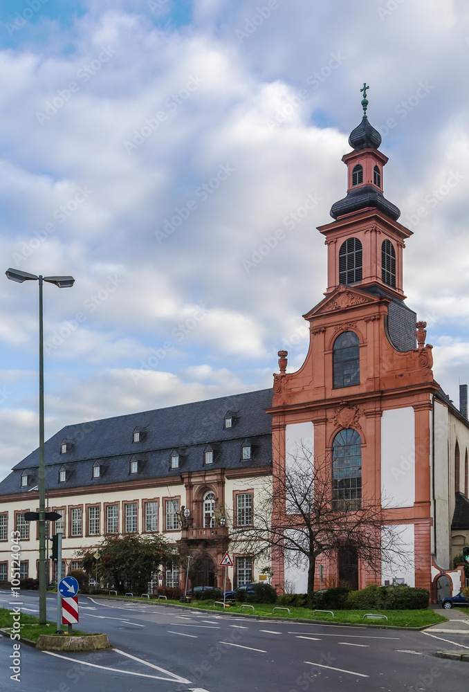 Catholic church of St. Mary, Frankfurt, Germany Catholic church of St. Mary, Frankfurt, Germany
