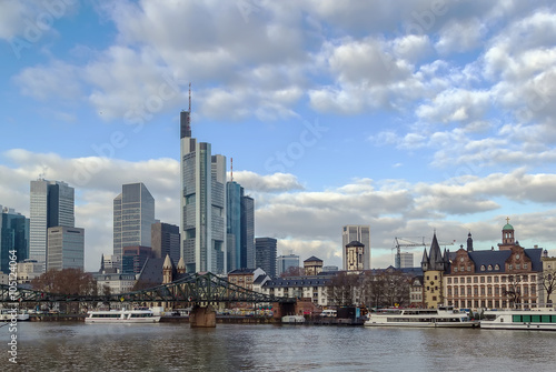 view of Frankfurt am Main, Germany