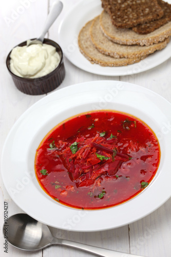 borscht, beet soup, russian ukrainian cuisine