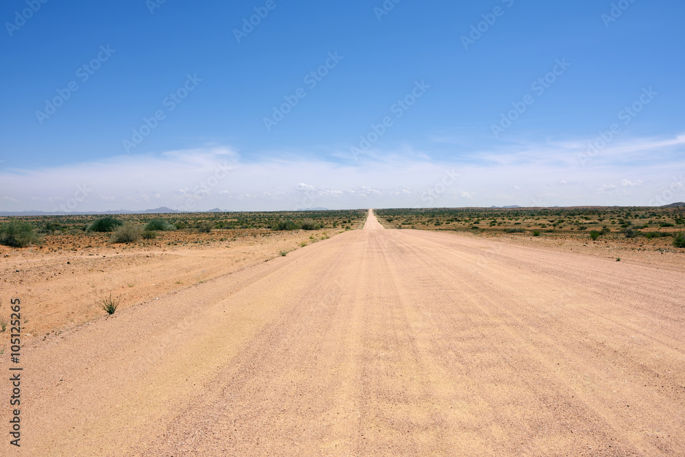 Fototapeta premium African road, Namibia
