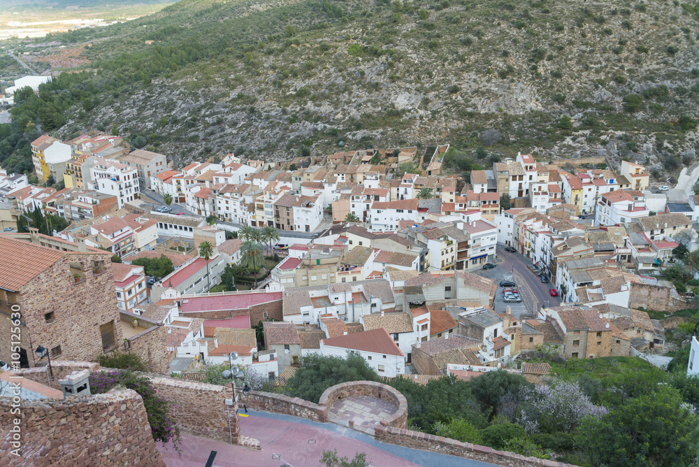 Vilafames town (Castellon, Spain).