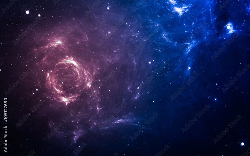 Starfield in deep space many light years far from the Earth. Elements of this image furnished by NASA