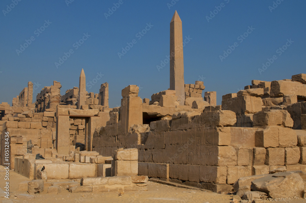 Fototapeta premium Famous Karnak temple complex of Amon Ra in Luxor
