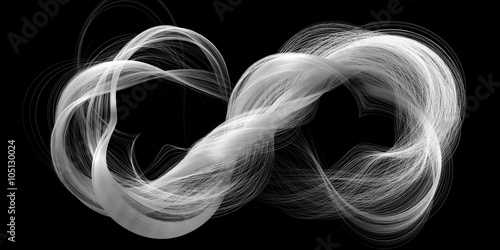 infinity symbol with smooth lines