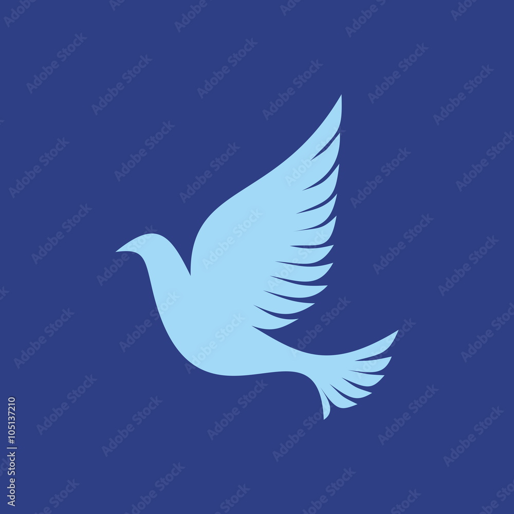Christian symbols. Dove. Holy Spirit.