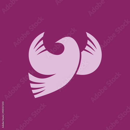 Christian symbols. Dove. Holy Spirit.