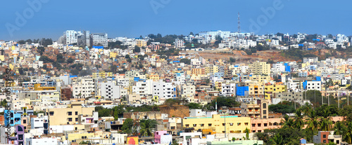 Hyderabad city panoramic view © SNEHIT PHOTO