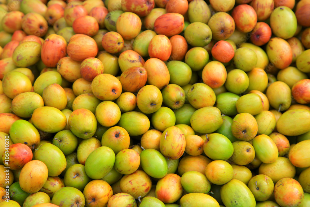 Indian plums also known as Ziziphus mauritiana Indian plums also known as Ziziphus mauritiana