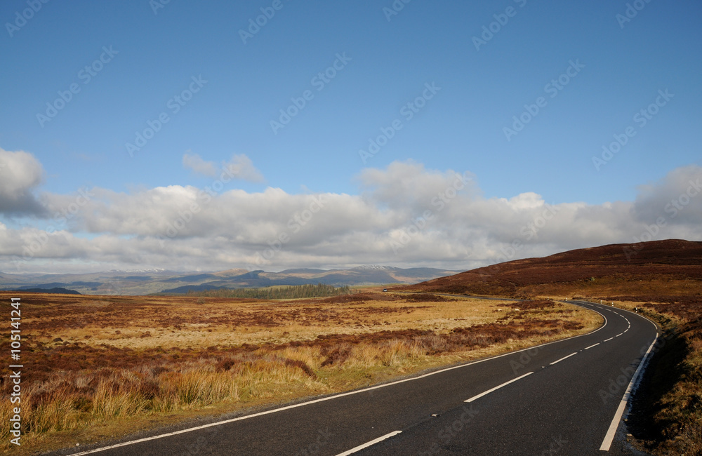 Naklejka premium The Open Road