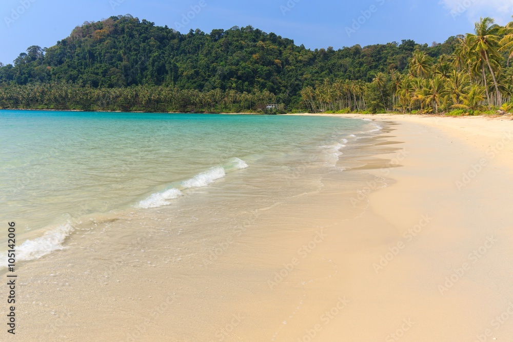 Tropical beach in Thailand