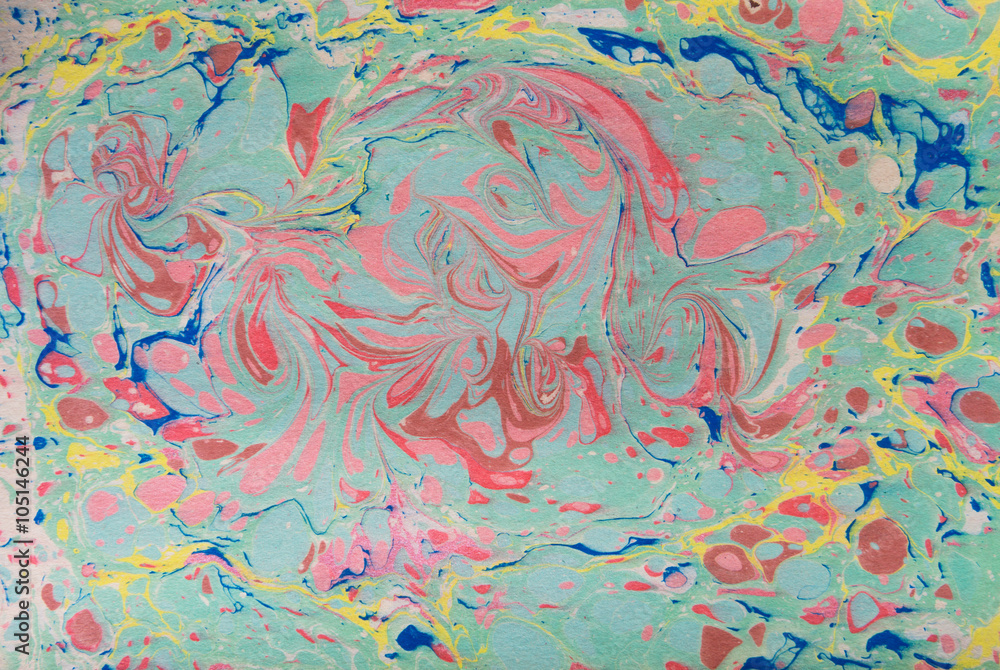 Ethnic marble abstract pattern