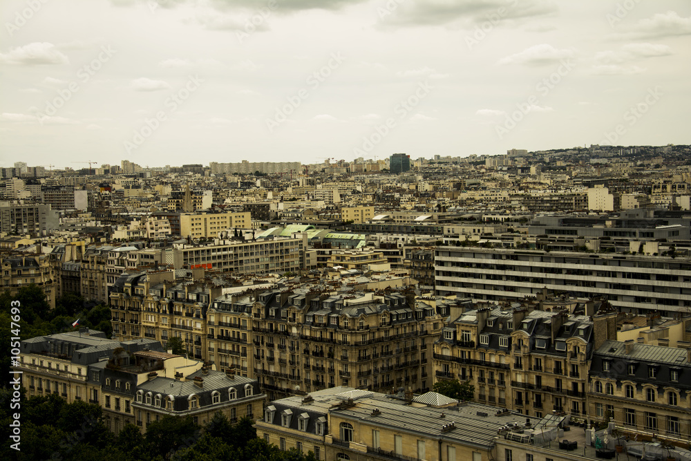 Paris from Eiffel Tower