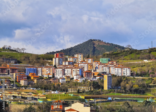 Fototapeta Naklejka Na Ścianę i Meble -  Bilbao Cityscape