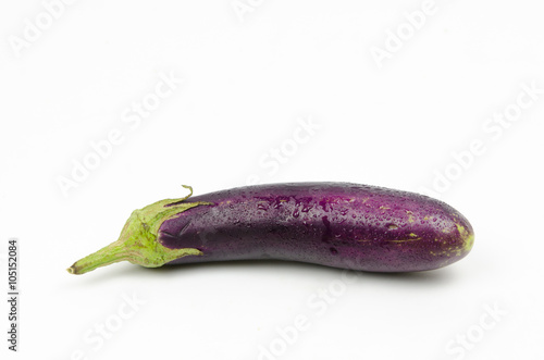 Wallpaper Mural eggplants on white background Torontodigital.ca