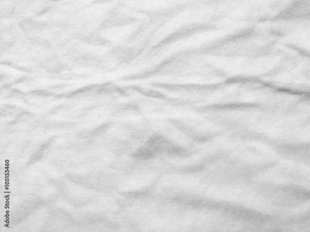 White Crumpled Fabric Texture Stock Photo | Adobe Stock