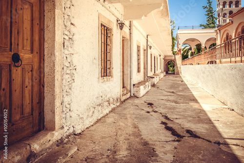Fototapeta Naklejka Na Ścianę i Meble -  View of old town in Chania, Crete