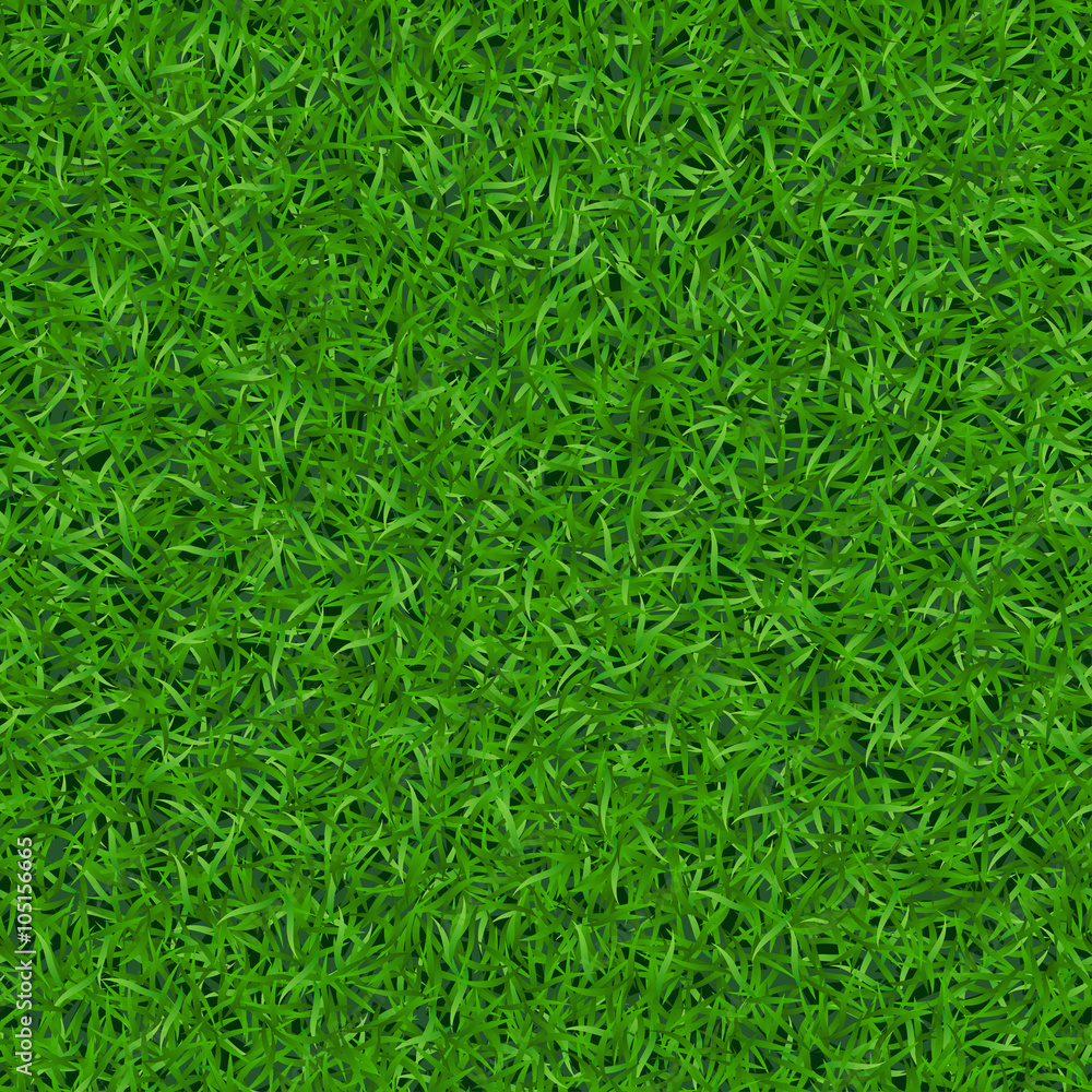 Green grass seamless pattern. Background lawn nature. Abstract field  texture. Symbol of summer, plant, eco and natural, growth. Meadow design  for card, wallpaper, wrapping, textile Vector Illustration Stock Vector |  Adobe Stock